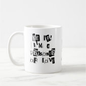 救済!私は愛の囚人だ コーヒーマグカップ (左)