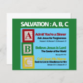 救済ABCカード (正面/裏面)