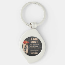 救済Me Get Homeカスタム - Medical & Safety IDラベル キーホルダー