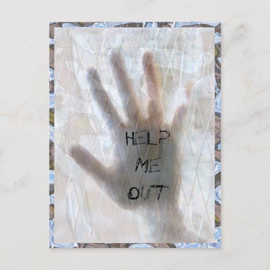 救済Me Outのカスタマイズ可能はがき ポストカード (正面)