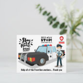 救済Postages ポストカード (スタンド正面)