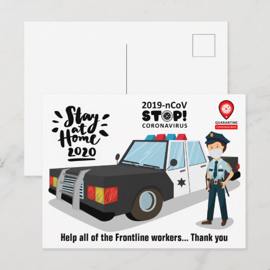 救済Postages ポストカード (正面/裏面)