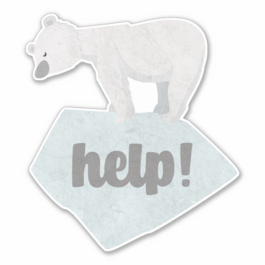 救熊 シール (正面)