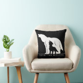 救狼 クッション (椅子)