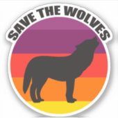 救狼 シール (正面)