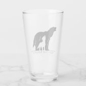 救狼 タンブラーグラス (裏面)