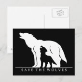 救狼 ポストカード (正面/裏面)