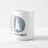 救祝木 – ハヌカー コーヒーマグカップ (正面左)