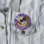 救蜂のボパーソナライズされたタン 缶バッジ (インサイチュ)