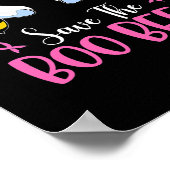 救蜂は乳がんハロウィーン ポスター (角)