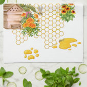 救蜂 キッチンタオル (折り畳み)