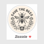 救蜂 シール (シート)