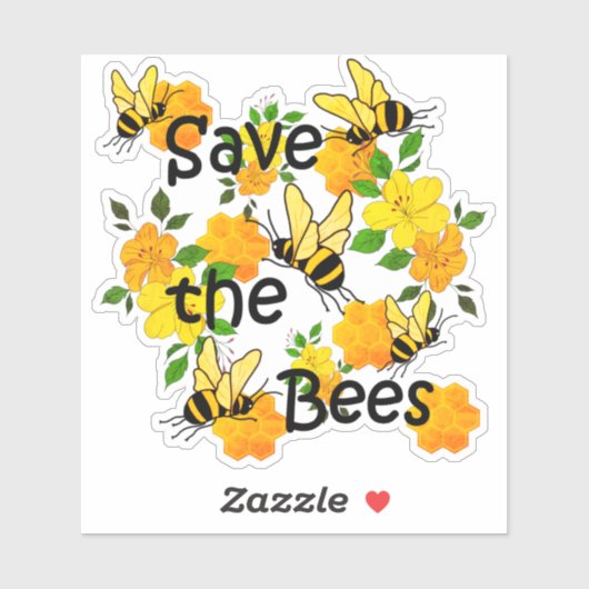 救蜂 シール (シート)