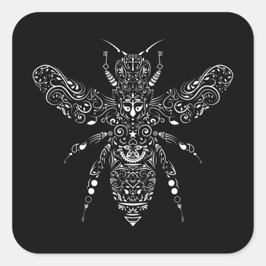 救蜂 スクエアシール (正面)