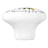 救蜂 セラミックノブ (側面)