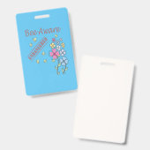 救蜂 バッジ (Front & Back)