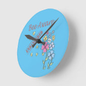 救蜂 ラウンド壁時計 (傾斜)