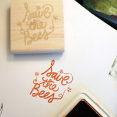 救蜂 ラバースタンプ