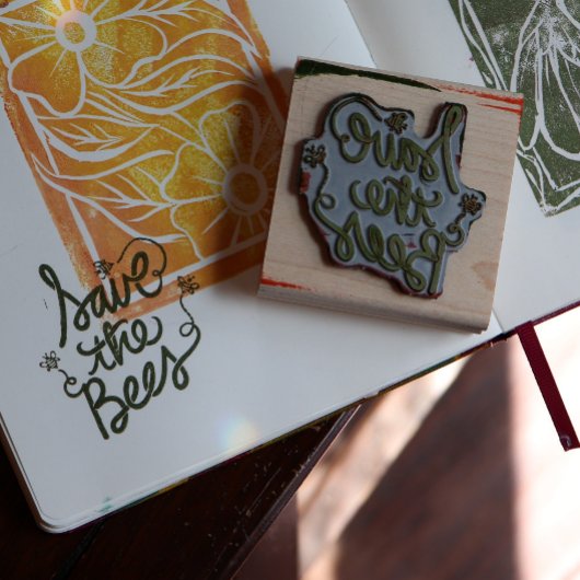 救蜂 ラバースタンプ