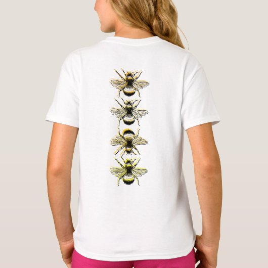 救蜂 Tシャツ (裏面)