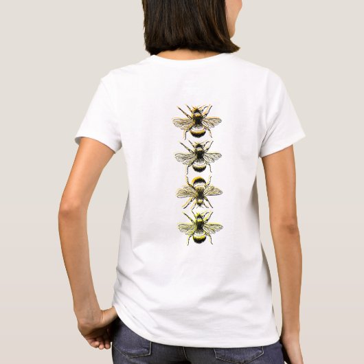 救蜂 Tシャツ (裏面)