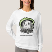 救衣服お前のメッセージをインスパイア変え！ Tシャツ (正面)