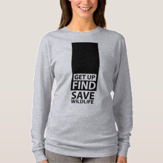 救野生動物女子Tシャツ Tシャツ