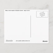 救野生生物と熱帯雨林はがき ポストカード (裏面)