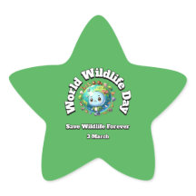 救野生生物。世界野生生物の日