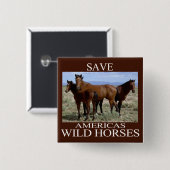 救野馬 缶バッジ (正面&裏面)