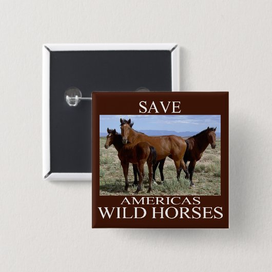 救野馬 缶バッジ (正面&裏面)