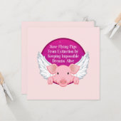 救飛んでいる豚 カード (正面/裏面インサイチュ)