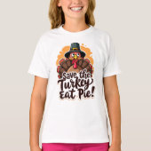 救食べターキーパイ！ Tシャツ (正面)