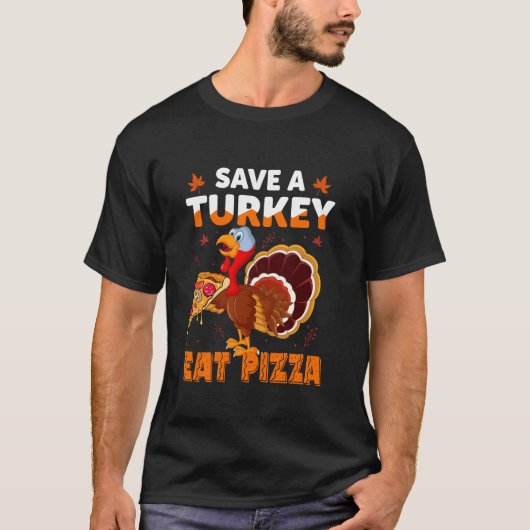 救食べトルコのピザTシャツ Tシャツ (正面)