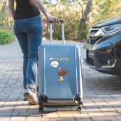 救食べルのラザグおもしろいナ感謝祭トルコ シール (スーツケースインサイチュ)