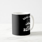 救食べ木のおもしろい諺 コーヒーマグカップ (正面右)