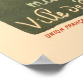 救食べ物食のポテト – フランスの ポスター (角)