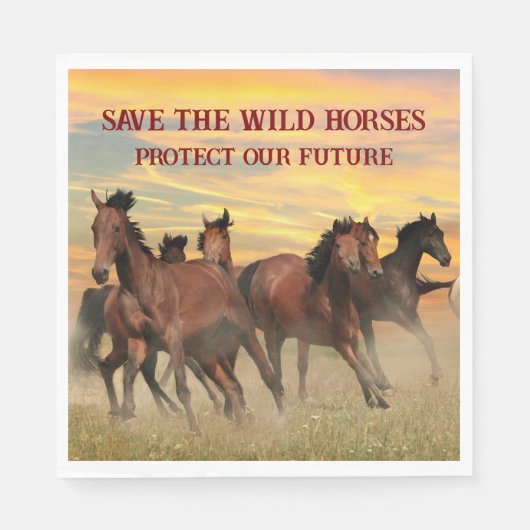 救馬 スタンダードランチョンナプキン (正面)