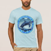 救鯨は海は環境救を救形成する Tシャツ (正面)