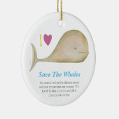 救鯨救星 セラミックオーナメント (右)