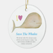 救鯨救星 セラミックオーナメント (左)