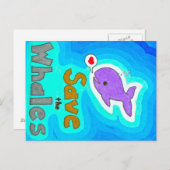 救鯨葉書 ポストカード (正面/裏面)