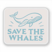 救鯨 シール (正面)