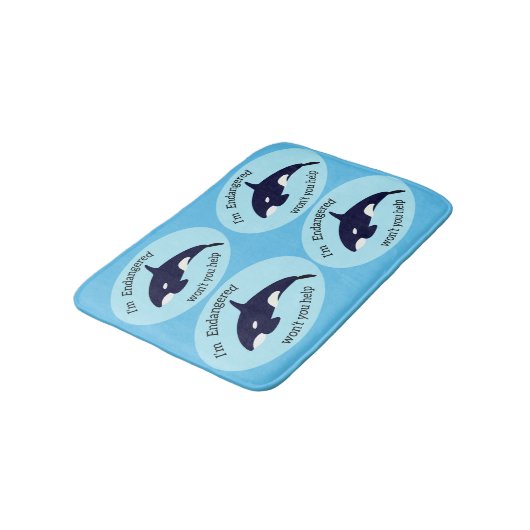 救鯨 バスマット (アングル)