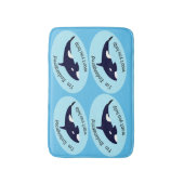 救鯨 バスマット (正面縦)