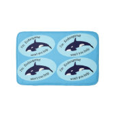 救鯨 バスマット (正面)