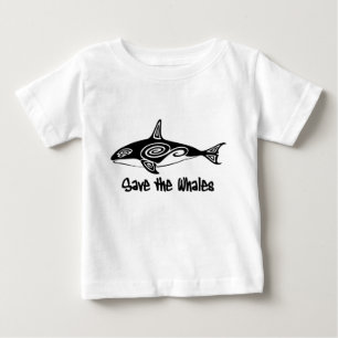 救鯨 ベビーTシャツ