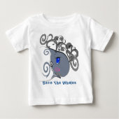 救鯨 –  ベビーTシャツ (正面)
