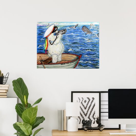 救鯨 ポスター (ホームオフィス)