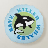 救鯨 ラウンドクッション (正面)